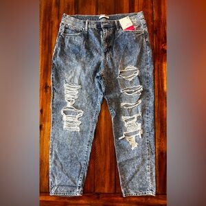 SO High Rise Mom Jeans